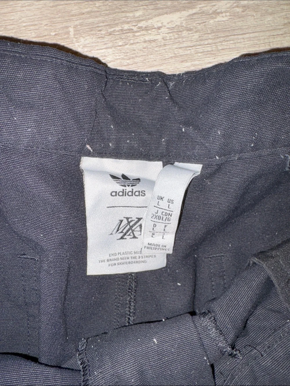 adidas Men's Black Chino Pants
